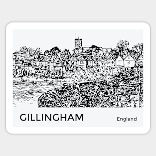 Gillingham England Sticker